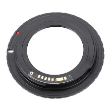 M42-EOS/EF M42-lensadapter compatibel met Canon camera EOS/EF-vattingring zwart