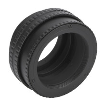 Verstelbare scherpstelringadapter voor M42-lenzen met spiraalvormige kop (17-31 mm)