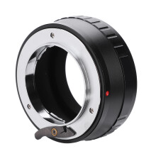 EXA-NEX handmatige scherpsteladapterring, compatibel met Exakta-lenzen en Sony E-mount systeemcamera's.