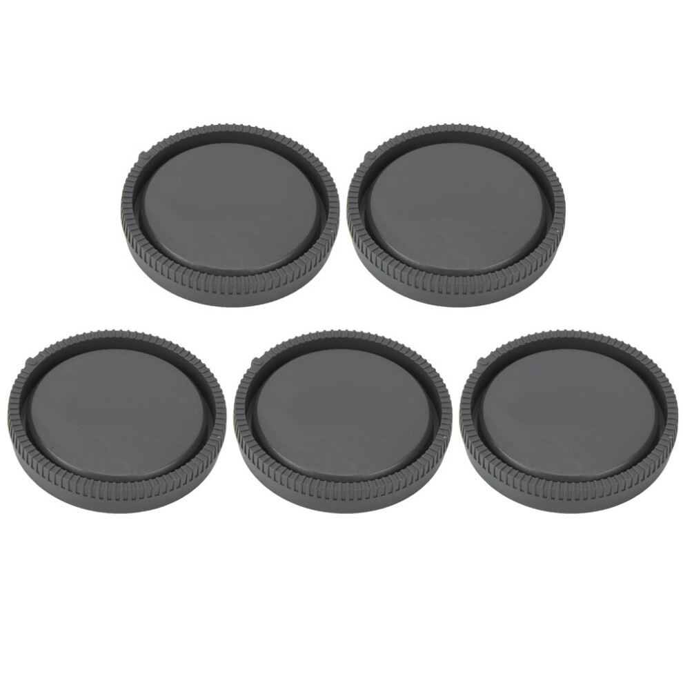 5Pieces Durable Plastic Rear Lens Cap Protective Cover Fits Compatible With Sony E Mount Mirrorless Camera 3767877964046