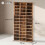 Homcom (Brown) HOMCOM DVD CD Media Storage Rack, Video Display Unit 3