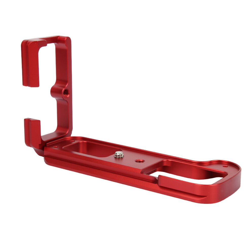 Durable Qr L Shaped Camera Bracket Quick Release Vertical Grip Compatible With Fujifilm X T3 Red 3675011366994