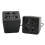 Mini alto-falantes estéreo portáteis com interface USB de 3,5 mm, compatíveis com computador e laptop. 3
