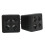 Mini alto-falantes estéreo portáteis com interface USB de 3,5 mm, compatíveis com computador e laptop. 5