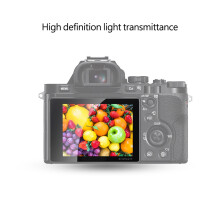 Scannán Gloine Cosanta Scáileáin Ceamara FOTGA DSLR atá Comhoiriúnach le Sony Canon Nikon (Comhoiriúnach le Sony A7/A7S/A7R)