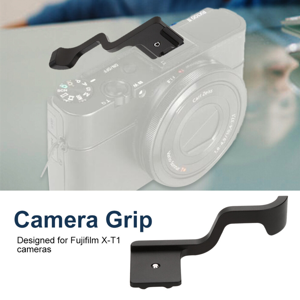Durable Aluminum Alloy Camera Thumb Grip With Wrench Compatible With Fujifilm Fuji X-T1 Cameras 3062992041475