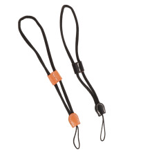 2 stuks draagbare nylon camera polsbandjes/polskoorden
