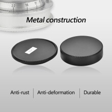 Metallene Schutzhülle mit vorderem und hinterem Objektivdeckel, kompatibel mit Kameraobjektiven mit M39-Schraubgewinde (Schwarz)
