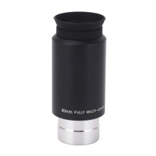 Telescoopoculair PL40mm 1,25 inch, groen gecoat, 4 elementen, met stofkap. Accessoire voor astronomische telescopen.