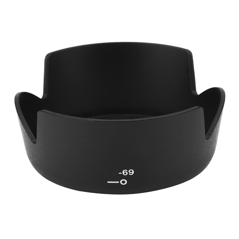 HB-69 Lens Hood Compatible With Nikon AF S DX 18-55mm f 3.5-5.6G VR II with Lenses Cap-image-OPC-PSFFJQ8-NEW
