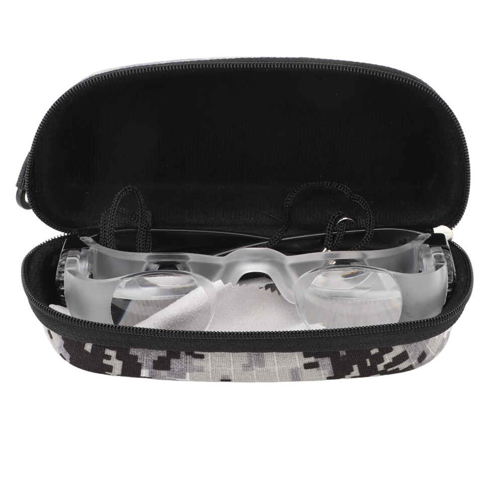 Portable Hd Glasses Fishing Hands Free Binoculars Telescope 4X Magnification For Outdoor Hunting Bird Watching Fishing Concerts Myopia Version 3533931359802