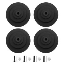 4Pcs for Turntable Pad Damping Foot Pad for Audio CD HiFi LP Vinyl Record Player Phonographs Amplifier