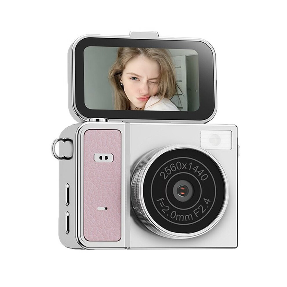 Portable Hd Camera For Kids Students Party Outdoor Sports Pocket Selfie Camcorder 2K Photography Video Recorder 4712691453954