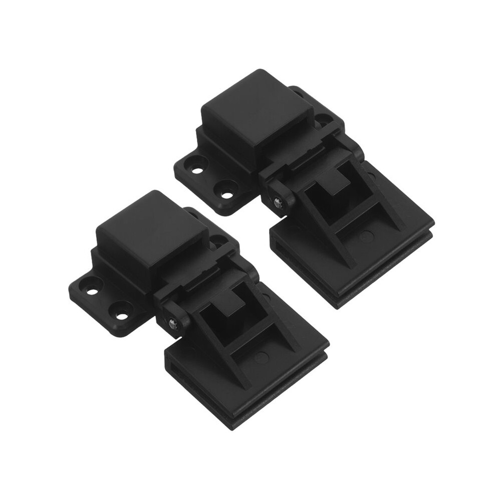 1Pair Turntable Lid Hinges Black High Quality Dust Cover Hinge For Home Audio Hinges Smooth Lid Movement 6032664107232