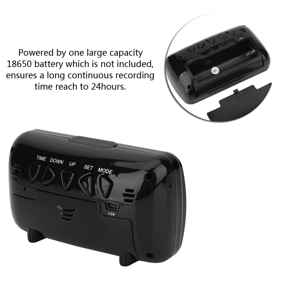 Night Vision High Definition Motion Detection Dv Camera Clock Security Camcorder 3256570512925
