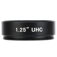 1,25 inch (31,7 mm) filter UHC-lens met lichtvervuilingsremming, compatibel met monoculaire oculairs voor astronomische telescopen.