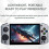 09 Ultra Retro Console de Videogame Portátil com Sistema Operacional Linux, Tela OLED de 5,1 Polegadas, Joystick 3D Compatível com Mais de 30 5