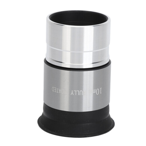 Ocular de telescópio de 1,25 polegadas (10 mm) com revestimento multicamadas completo, compatível com telescópios astronômicos de 1,25 polegadas.