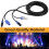 High Quality Powercon 3-Pin XLR Combo Cable 5m DMX512 Power Con Cable for Stage Lighting Led Screen 1
