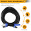 High Quality Powercon 3-Pin XLR Combo Cable 5m DMX512 Power Con Cable for Stage Lighting Led Screen 7