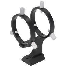Verstelbare laserzoekerbeugel met 1/4 inch schroefdraad, aluminiumlegering, compatibel met astronomische telescopen.