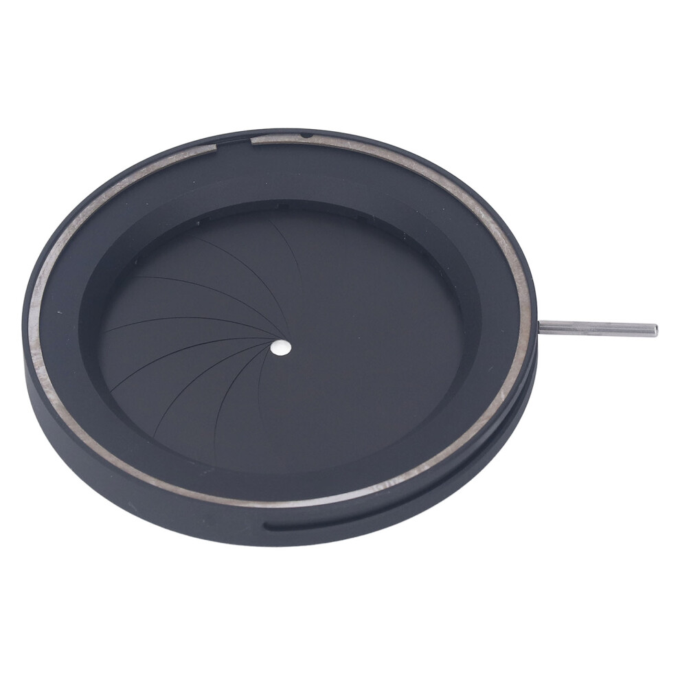 Lens Diaphragm 3 To 52Mm Aluminum Alloy Adjustable Microscope Iris Adapter Aperture Diaphragm Compatible With Camera Optical Instruments 3069539830844