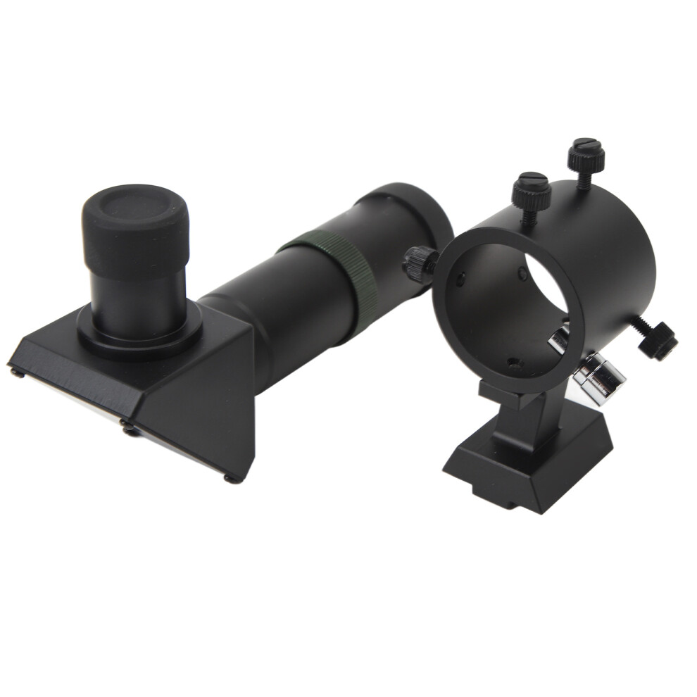 6X30 Finder Scope Right Angle Optical Finder Fmc Multilayer Coating With Bracket Compatible With Astronomical Telescope Light 3891080587461