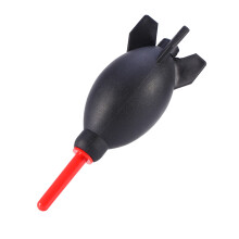 Soprador de ar profissional tipo foguete, compatível com limpeza de lentes CCD de câmeras DSLR e teclados.
