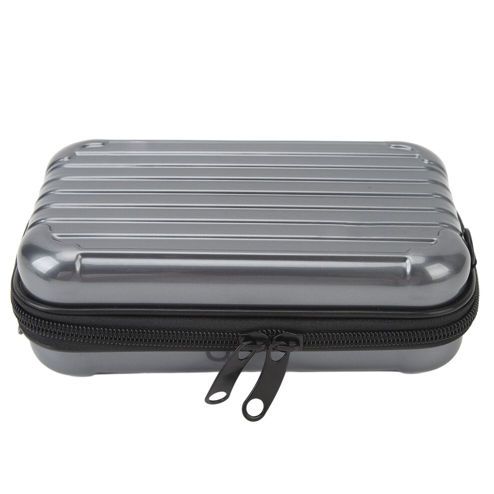Hard Carrying Case Storage Case Carry Bag Portable Pu Storage Protective Bag Compatible With Osmo Pocket 3 Grey 3529721334258
