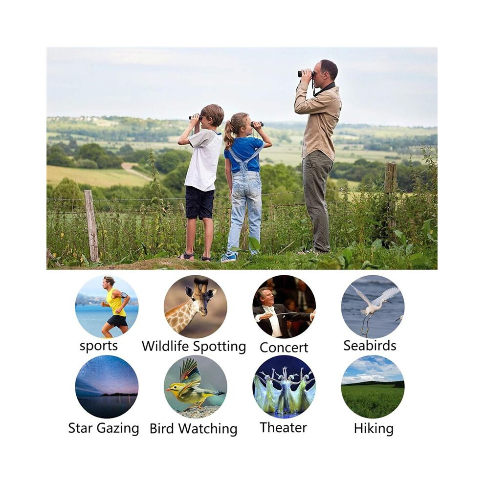 12X25 Small Pocket Binoculars Compact Adults, Kids Binoculars Boys For Bird Watching,Concert Theater Opera 6033108155918