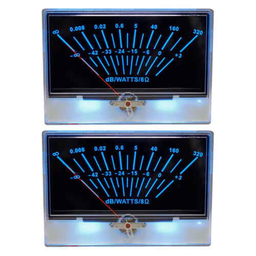 2X Driver Board P-134 VU Meter Drive Board VU Meter Audio Backlight Analog Digital Power Meter 1