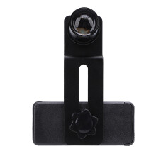Microscooplens- en telefoonadapter met 12,5x oculair, compatibel met microscoopoculairbuizen van 23,2 mm.