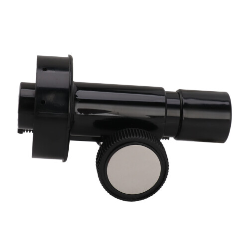 Assento de foco manual dentado para telescópio de 60 mm, compatível com oculares de interface de 0,965 polegadas.