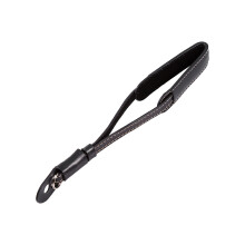 19 cm hand- en polsbandje van PU-leer, geschikt voor spiegelreflexcamera's (zwart)