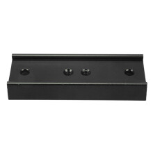 4,25 inch zwaluwstaartbevestigingsplaat voor telescoop, compatibel met equatoriale telescoop, theodoliet en statief, zwart