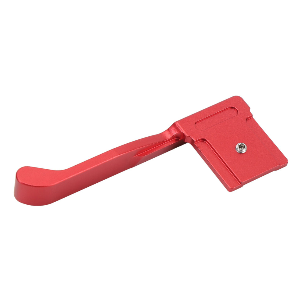 Camera Thumb Up Grip Aluminum Alloy Easy Assembly Hot Shoe Mount Thumb Rest Compatible With X 100V X 100Vi Red 3646210246974