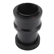 Telescoopcamera-adapterring met T2-vatting, gemaakt van aluminiumlegering, compatibel met accessoires voor spiegelreflexcamera's en DSLR-camera's.