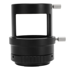 T-mount spotting scope camera-adapterbuis van aluminiumlegering met T2-adapterring