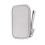 Digital Accessory Storage Bag Small Grey Multi Layers Nylon Electronics Organizer Compatible With Travel 1