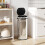 Homcom (S) HOMCOM Sensor Bin, Stainless Steel Kitchen Bin with Automatic Close 9