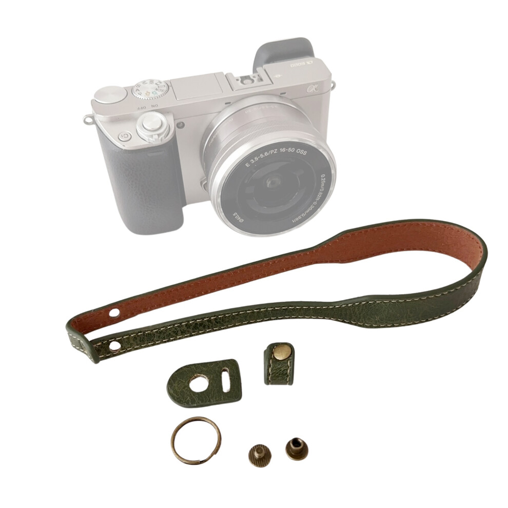 Universal Camera Wrist Strap Synthetic Leather Hand Strap For Canon Sony Mirrorless Cameras Wristband Lanyard Replacement 3900294943885