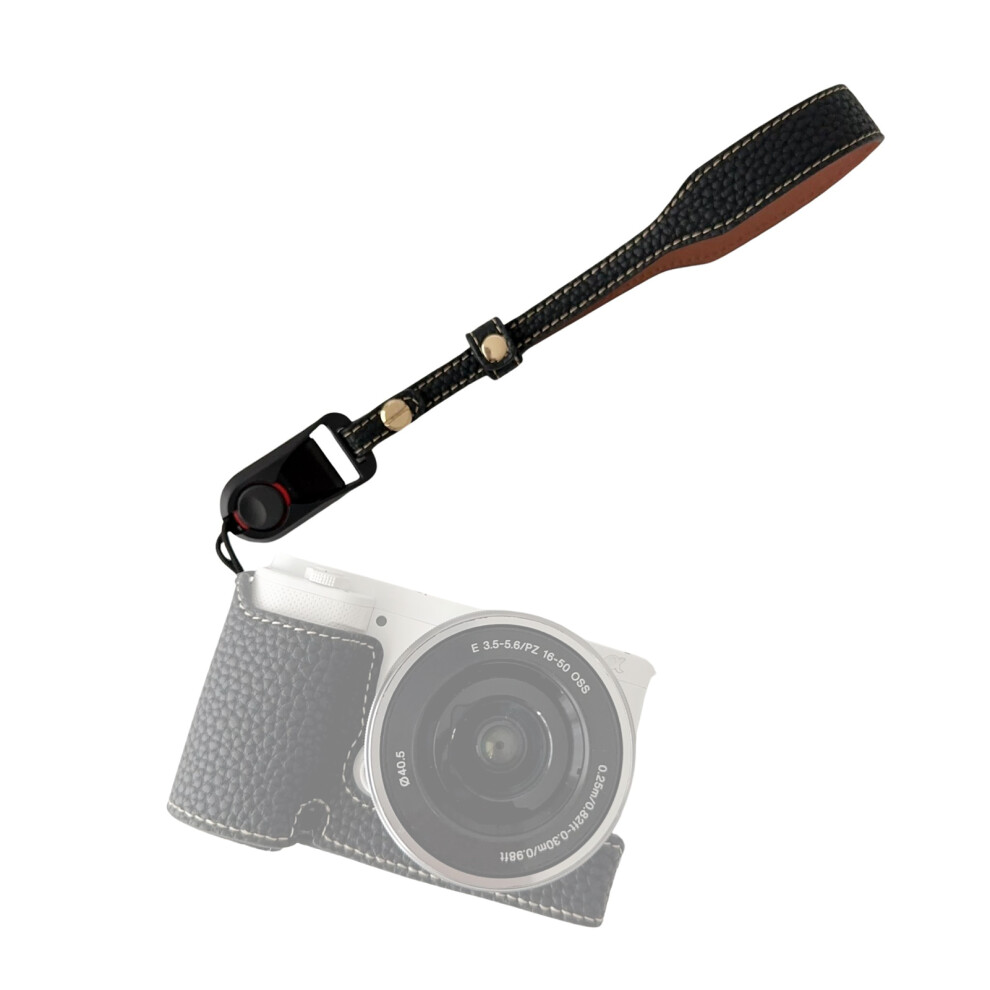 Universal Camera Wrist Strap Synthetic Leather Hand Strap Wristband Lanyard Replacement For Canon Sony Mirrorless Cameras 3091207841517