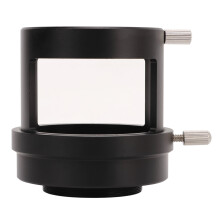 Adapterring voor telescoopbuis van aluminiumlegering, camera-adapter, telescoopbuishouder met M42-schroefdraad, geschikt voor vogelobservatie.