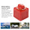 300A DC 32V Marine Battery Selector Switch, 3-Position, M10x4 Stud 4