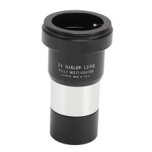 Barlowlens 2x 1,25 inch volledig multi-gecoat metalen telescoopoculair accessoires 5P0052S