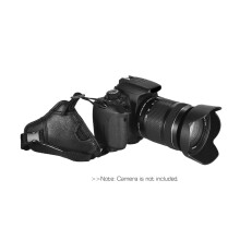 Leren camera polsband met gewatteerde grip, camera-accessoire compatibel met Canon/Nikon/Sony/Olympus/Pentaxi/Fujifilm/DSLR
