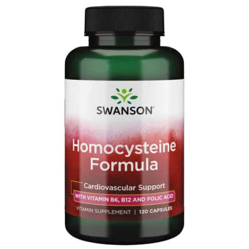 Swanson, Homocysteine-Formel, 120 Kapseln