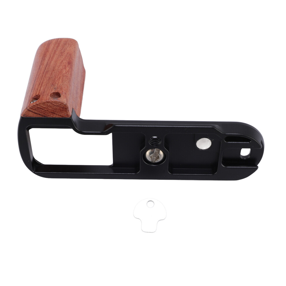 Camera L Shape Grip With Quick Release Plate Wood Aluminum Alloy Camera L Shape Handle Compatible With X T50 3515636386628
