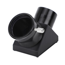 1,25 inch 90 graden zwarte lens met rechtopstaand beeld, universele accessoires voor astronomische telescopen