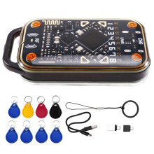 Chameleon V3.0 RFID Chip Emulator Reader ID IC 125K 13.56M Card NFC Duplicator Tag Copyer+4XUID/CUID Keychain